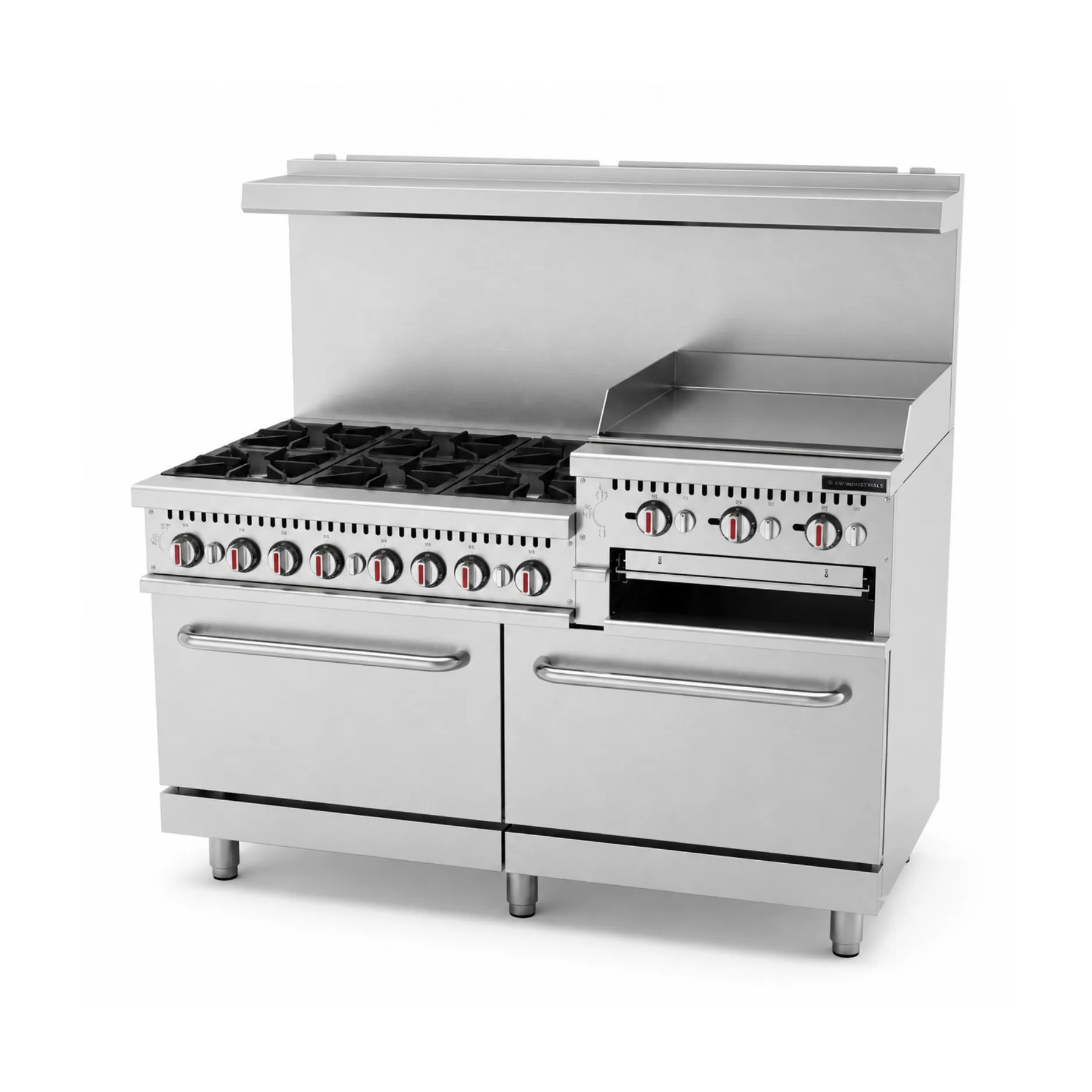 6 Burner w Oven Griddle SalamandeR